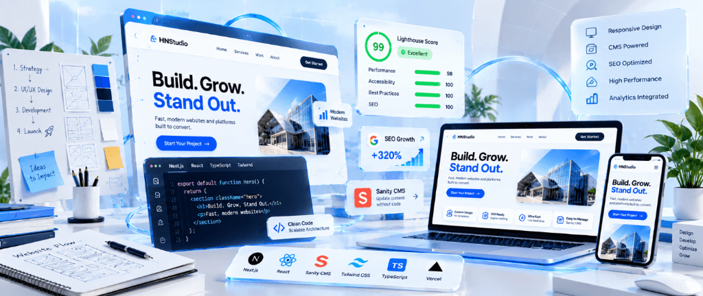 Websites & Platforms Background